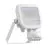 Ledvance Projecteur LED Aluminium Blanc 8W 1200lm 100D - 840 Blanc Froid | IP65 - Détecteur De Mouvement Et De Lumière - Symétrique