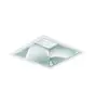 Philips LED Downlight LuxSpace Vierkant DN572B VLC-E 20.9W 2600lm 80D - 830 Warm Wit | 214mm - Aluminium Reflector - Dali Dimbaar